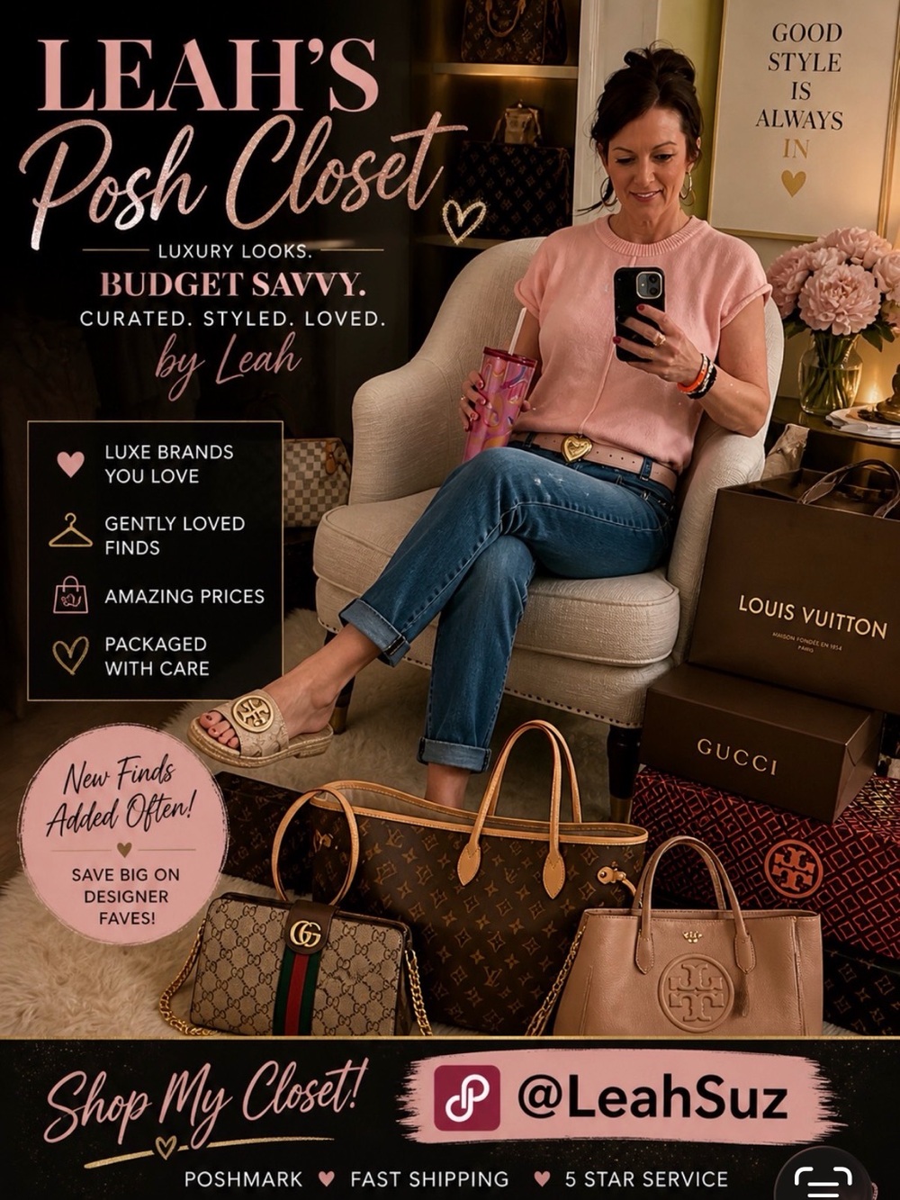 Leah's Posh Closet - Curated Luxury, Reimagined